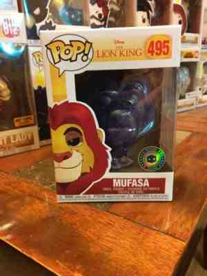 Funko Pop! Lion King Spirit Mufasa Pop in a Box Exclusive Disney #495 IN HAND