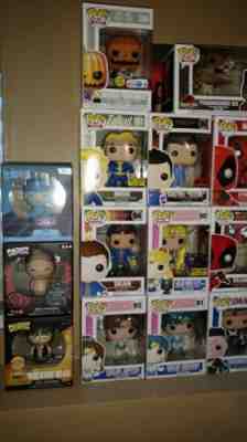 Lot of Funko Pop Vinyl Figures. Pick the ones you enjoy or buy the lot. Dorbz.