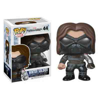 Funko Pop Marvel #44 Captain America The Winter Soldier RARE Vaulted NIB