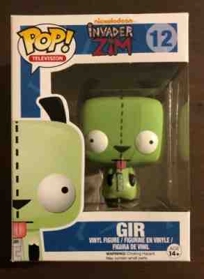 Funko Pop! Nickelodeon Invader Zim Gir Blue Box 12 VAULTED RARE