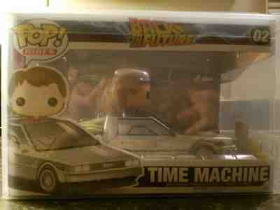 Funko POP Ride #2 Delorean Time Machine with Marty McFly Back to the Future 2014