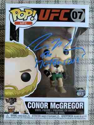 CONOR MCGREGOR SIGNED FUNKO POP! *THE NOTORIOUS, UFC* #07