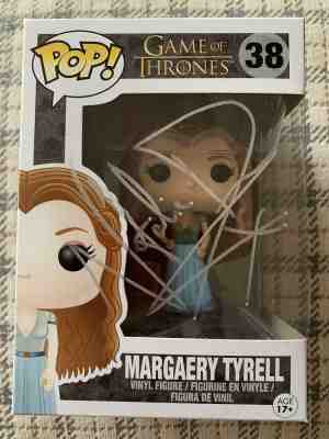 NATALIE DORMER SIGNED FUNKO POP! *MARGAERY TYRELL, GAME OF THRONES* #38