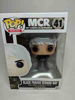 Funko Pop Vinyl Rocks #41 MCR Black Parade Gerard Way Hot Topic Exclusive