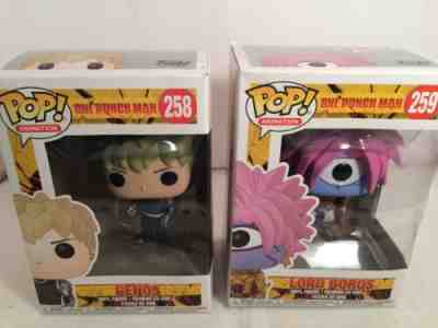 Lord Boros and Genos Funko Pops: One Punch man