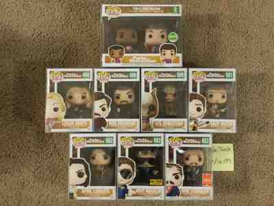 Parks & Rec Funko Pop! Collection - Includes Exclusives Bert Macklin Ron Swanson