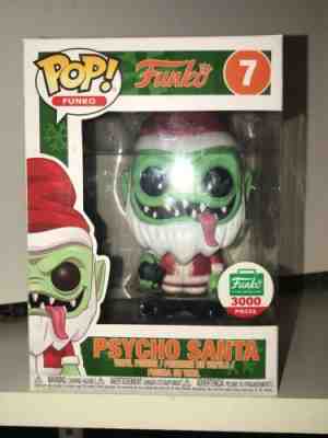 Funko Pop! Spastik Plastik Psycho Santa Red 07 and Green  7 - LE 3000 - 