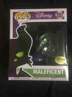 Funko Pop Disney #327 Maleficent Dragon Disney Treasures Exclusive Damaged