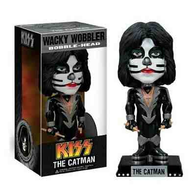 Funko 02285 Wacky Wobbler: Kiss - The Catman Bobble Head Pop Culture