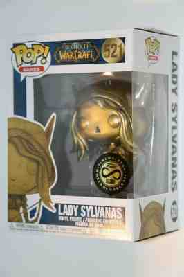 BLIZZCON 2019 FUNKO POP! TIMEWALKER WORLD OF WARCRAFT PATINA LADY SYLVANAS #521 