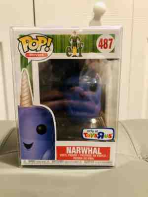 Funko Pop Movies Narwhal Elf TRU toysrus Exclusive Mint w/ Pop Protector #487