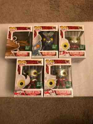 Funko Ultraman Barnes & Noble - First To Market - Complete Set