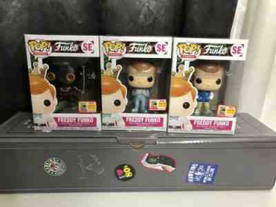 SDCC Funko Fundays 2018 | 3 Freddy Funko Locker Set