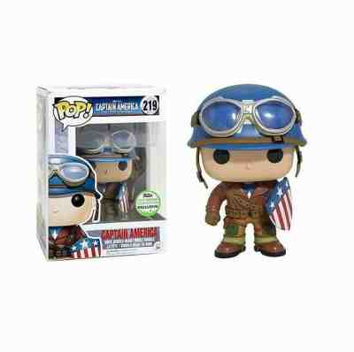 Exclusive Figurine Avengers Captain America Funko Pop 219 Vinyl Action Figure