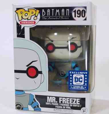 Funko Pop Batman Animated MR. FREEZE #190 DC Legion Exclusive