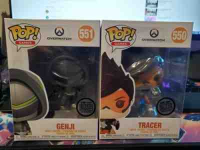 Funko Pop! Tracer Genji  Blizzcon Exclusive Overwatch Sold Out