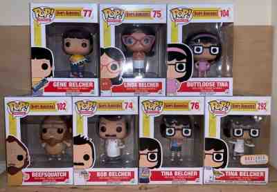 Bob's Burgers Funko Pop Lot