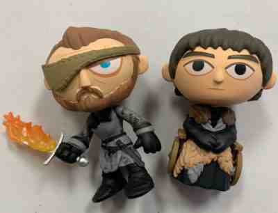 Funko Mini Game Of Thrones Mystery Minis Bran Stark 1/24 & Beric Dondarrion 1/36