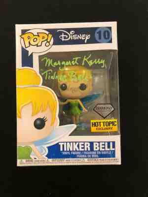 Margaret Kerry Signed Tinkerbell Pop - JSA # WP801336 Disney 10 NEW Unopened Box