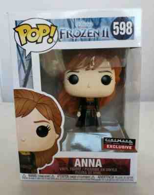 Funko Pop Anna Frozen II Cinemark Exclusive Disney 598 Collectible Figure