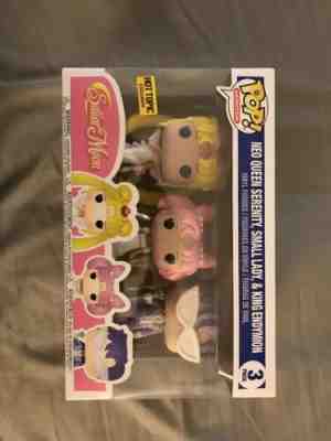 Funko Pop! Sailor Moon Neo Queen Serenity Small Lady King Endymion Hot Topic