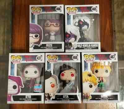 Funko Pop Tokyo Ghoul Lot of 5 Fall Convention Exclusive