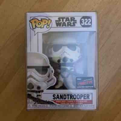 Funko Pop! Star Wars Sandtrooper #322 NYCC 2019 Official Convention Sticker