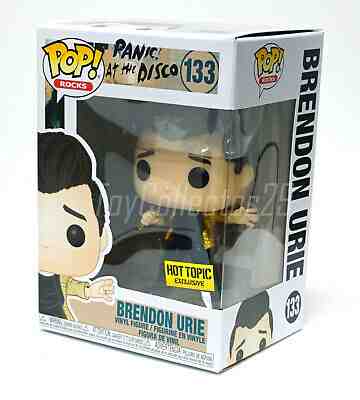 Funko Brendon Urie 133 Hot Topic Exclusive Panic at the Disco Vinyl Figure