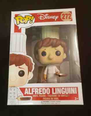 Funko Pop! Disney Ratatouille Alfredo Linguini #272! RARE, VAULTED, W Protector 