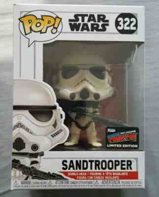 *OFFICIAL* NYCC 2019 FUNKO POP! STAR WARS - SANDTROOPER VINYL FIGURE LE