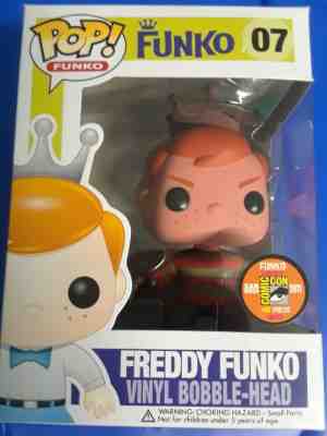 FREDDY FUNKO POP LE 48 FREDDY KRUEGER 2011 SDCC Fundays