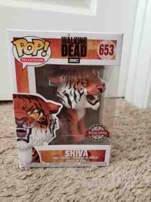 Funko Pop! The Walking Dead Shiva #653 Supply Drop AMC SDCC 2018 Exclusive