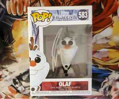 Frozen Olaf Funko Pop signed by Josh Gad