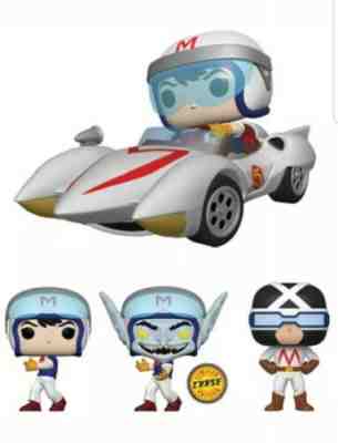 Speed Racer Set Of 4 Pop Vinyl Figures PRE ORDER