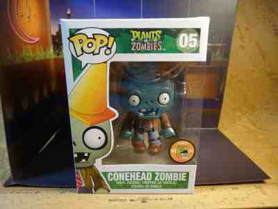 Funko Pop Plants vs. Zombies Conehead Zombie #05 - 2013 SDCC Exclusive 1008 LE