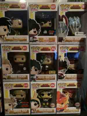 My Hero Academia Funko Pop Collection MHA POP Lot - Mirio Toga Dabi Stain + More