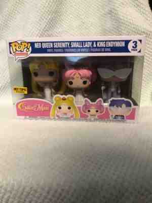 Funko Pop Sailor Moon Hot Topic Exclusive 3 Pack: Neo Queen Serenity