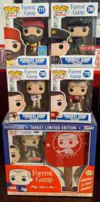 Funko POP Forrest Gump Set Medal Ping Pong Exclusive 770 771 769 789 TARGET 