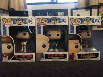 Saved By The Bell Funko POP Lot! - Zack, Kelly, & Slater!