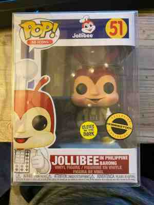 Funko Pop! AD ICON #51 JOLLIBEE With Barong (glow In The Dark) Exclusive NEW!