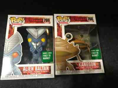 Funko Pop! Television First Market Ultraman Alien Baltan & Kanegon Exclusive NIB