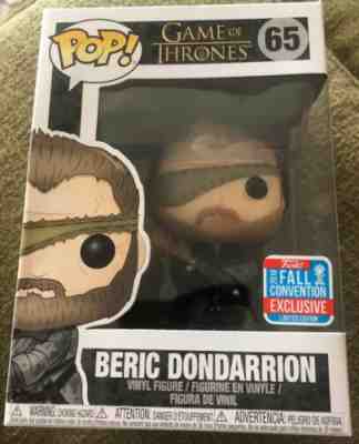 FUNKO POP #65 BERIC DONDARRION 2018 NYCC SHARED EXCLUSIVE IN HAND FAST SHIPPING