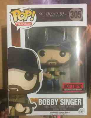 Funko Pop Television Supernatural Bobby Singer #305 - Hot Topic -