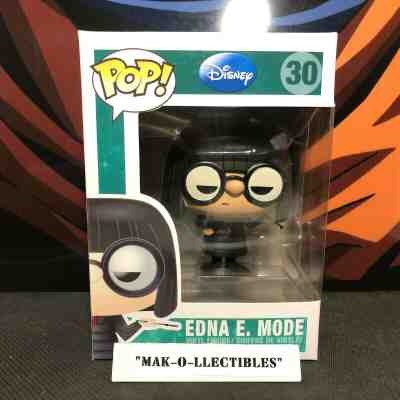 FUNKO POP! DISNEY INCREDIBLES EDNA E MODE #30 VAULTED/RETIRED