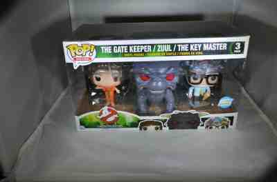 Funko Pop! Ghostbusters The Gate Keeper Zuul The Key Master 3-Pack Rare