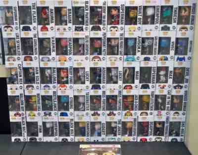 HUGE 57-Pop Funko Pop Lot Inventory