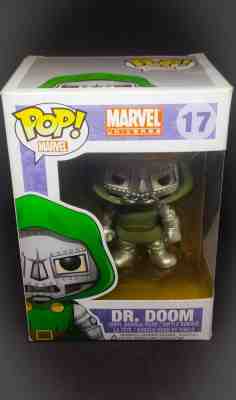 Dr Doom Funko Pop 17 Marvel Fantastic Four Figure Never Opened