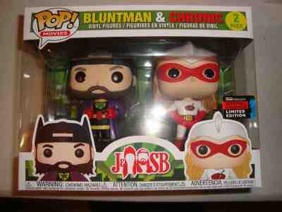 FUNKO POP 2019 NYCC MOVIES BLUNTMAN & CHRONIC 2-PACK EXCLUSIVE KEVIN SMITH JASON