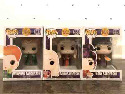 NEW Funko POP! Hocus Pocus Sanderson Sisters Vinyl Figures Winifred Sarah Mary