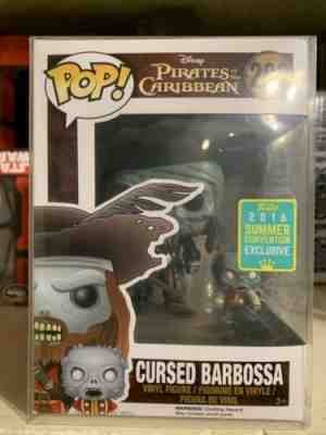 Funko Pop! Cursed Barbossa Cursed With Monkey Pirates Of The Caribbean Disney